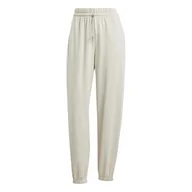 Spodnie rowerowe - adidas Kobiety ESSENTIALS SMALL LOGO FRENCH TERRY CUFFED PANTS, wonder alumina/white, L - miniaturka - grafika 1