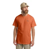 Koszulki męskie - Męska koszulka z krótkim rękawem Jack Wolfskin ESSENTIAL T M burnt orange - S - miniaturka - grafika 1