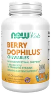 Układ pokarmowy - Now Foods NOW Foods BerryDophilus - probiotyk dla dzieci  do ssania(120 tab) 66A2-70835 - miniaturka - grafika 1