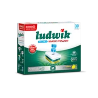 Środki do zmywarek - Ludwik tabletki do zmywarek ALL IN 1 MAXX POWER LEMON - 30 szt. - miniaturka - grafika 1