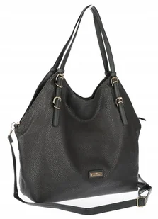Torebka Damska listonoszka worek na ramię duża pojemna torba CH5526 Szara - Torebki damskie Torebka Damska listonoszka worek na ramię duża pojemna torba CH5526 Szara - Torebki damskie - miniaturka - grafika 1