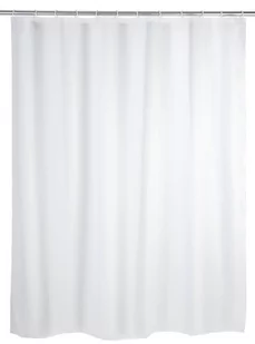 Wenko Zasłona prysznicowa biała, 120x200 cm - Zasłony prysznicowe - miniaturka - grafika 1