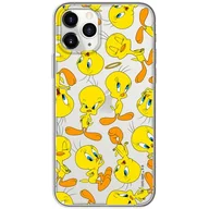 Etui i futerały do telefonów - ERT GROUP etui na telefon Iphone 11 PRO, case oryginalny i oficjalnie licencjonowany przez Looney Tunes, wzór Tweety 010, optymalnie dopasowane, plecki z TPU częściowo przeźroczyste - miniaturka - grafika 1