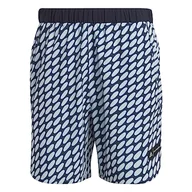 Spodenki damskie - adidas Męskie szorty (1/2) M Mmk D4T Short, Ice Blue/Legend Ink, HR8196, M 5" - miniaturka - grafika 1