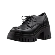 Półbuty damskie - buty damskie ALTERCORE czarne (DORIM VEGAN BLACK) - miniaturka - grafika 1