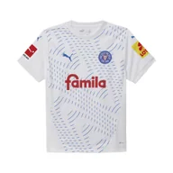 Koszulki sportowe męskie - Męska koszulka wyjazdowa Holstein Kiel 24/25 PUMA White Ignite Blue - miniaturka - grafika 1