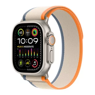 Apple opaska Trail w kolorze pomarańczowym/beżowym do koperty 44/45/49 mm rozmiar S/M - Akcesoria do smartwatchy - miniaturka - grafika 1