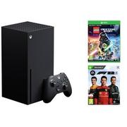 Konsole Xbox - MICROSOFT XBOX Series X + F1 22 + Lego Gwiezdne Wojny: Saga Skywalkerów - miniaturka - grafika 1