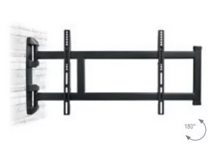Hagor BL Swingmount L obrotowy uchwyt ścienny 180° do wyświetlaczy od 32-70" | max. VESA 600x400 | obciążenie 40kg - Uchwyty do telewizora - miniaturka - grafika 1