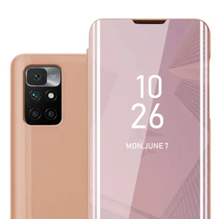 Etui na telefon komórkowy Cadorabo do Xiaomi RedMi 10 / RedMi NOTE 11 4G w kolorze różowym Pokrowiec ochronny Backcover Etui Booklet - Etui i futerały do telefonów - miniaturka - grafika 1