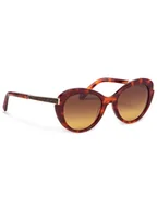 Okulary przeciwsłoneczne - Swarovski Okulary przeciwsłoneczne SK0327/S Czerwony - miniaturka - grafika 1