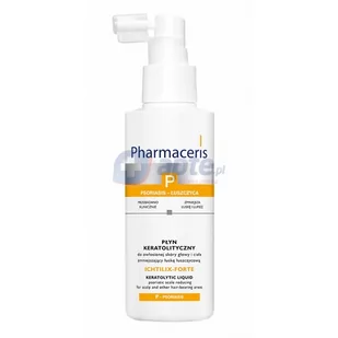 Pharmaceris P ICHTILIX-FORTE płyn keratolityczny do owłosionej skóry głowy i ciała zmniejszający łuskę łuszczycową 125ml - Problemy skórne - miniaturka - grafika 1