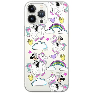 Etui Disney dedykowane do Iphone 12 PRO MAX, wzór: Minnie 037 Etui częściowo przeźroczyste, oryginalne i oficjalnie licencjonowane - Etui i futerały do telefonów - miniaturka - grafika 1