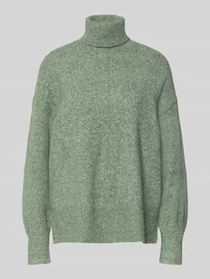 Golf o kroju regular fit z bocznymi rozcięciami model ‘DOFFY’ - Swetry damskie Golf o kroju regular fit z bocznymi rozcięciami model ‘DOFFY’ - Swetry damskie - miniaturka - grafika 1