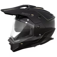 Kaski motocyklowe - SHOT, kask cross motocyklowy TREK Rally black sand glossy, S - miniaturka - grafika 1