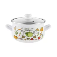 Garnki - Garnek emaliowany Emalia Polska Pleszew Lumino 20 cm 4,2 l - miniaturka - grafika 1