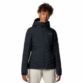 Kurtki damskie - Damska kurtka ocieplana Columbia Women's Joy Peak II Hooded Jacket black - S - miniaturka - grafika 1