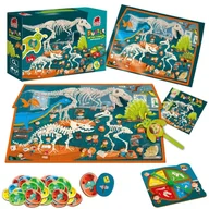 Baśnie, bajki, legendy - Puzzle edukacyjne Detective Dino Museum Nowa - miniaturka - grafika 1
