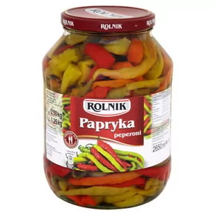 Papryka peperoni 2650 ml Rolnik - Pasztet i przetwory mięsne - miniaturka - grafika 1
