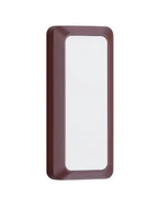 Lampy ogrodowe - Luces Exclusivas PASCO LE73776 Kinkiet zewnętrzny prostokątny brązowy o klasycznym designie - miniaturka - grafika 1