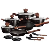 Zestawy garnków i patelni - Berlingerhaus Zestaw garnków Forest Line Rosewood 12 dílů - miniaturka - grafika 1