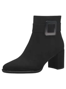 Marco Tozzi Damskie botki Zip+Slip 2-25338-43 modne kozaki, Black Comb, 41 EU, czarny Comb, 41 EU - Botki damskie - miniaturka - grafika 1