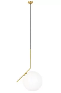 KingHome Lampa wisząca 180x30cm Halm złoto-biała MD10563-1-300T - Lampy sufitowe - miniaturka - grafika 1