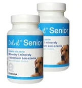 Suplementy i witaminy dla psów - Dolvit Senior  2x90 tabletek - miniaturka - grafika 1