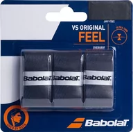 Tenis ziemny - Owijki Tenisowe Wierzchnie Babolat Vs Original X3 Black/Blue - miniaturka - grafika 1