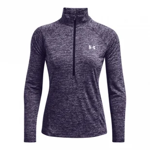 Damska bluza treningowa UNDER ARMOUR Tech 1/2 Zip - Twist - Bluzy sportowe damskie - miniaturka - grafika 1
