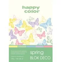 GDD Blok A4/20K Deco Spring 170g HAPPY COLOR - Artykuły biurowe - miniaturka - grafika 2