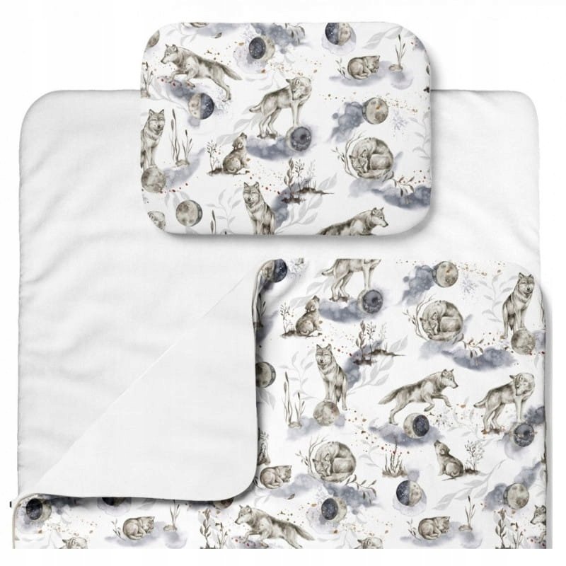 Babysteps Pościel przedszkolaka do przedszkola dla dzieci v2 Wolf Moonlight