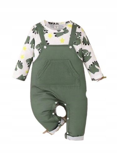 SHEIN KOMBINEZON NIEMOWLĘCY WE WZÓR CASUAL 74 ŁRG