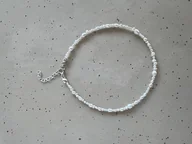 Bransoletki - Bransoleta na kostkę HAVANA no. 3 srebro - miniaturka - grafika 1