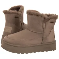 Botki damskie - Śniegowce Beżowe SS274117 (BI621-a) Big Star - miniaturka - grafika 1