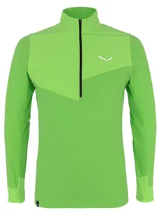 Salewa Bluza polarowa w kolorze zielonym - Bluzy sportowe męskie - miniaturka - grafika 1