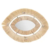 Lusterka do makijażu - Lustro wiszące Dekoracyjne lusterko ścienne 44x31 - miniaturka - grafika 1