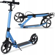 Hulajnogi - Movino Comfort+ duża składana hulajnoga z hamulcem ABEC-7 Niebieska - miniaturka - grafika 1