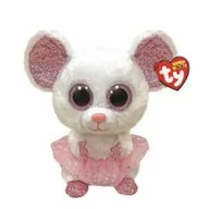 Maskotki i pluszaki - Ty Meteor Meteor Maskotka Mysz biała ballerina - Nina 24 cm 5_800216 - miniaturka - grafika 1