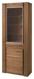 Witryna Velvet 10 Dąb Rustical - Inne meble do salonu - miniaturka - grafika 1