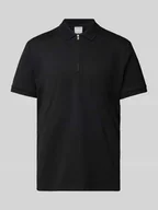 Koszulki męskie - Koszulka polo o kroju regular fit z zamkiem błyskawicznym model ‘FAVE’ - miniaturka - grafika 1