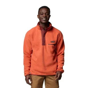 Bluza polarowa męska Columbia Helvetia II Half Snap Fleece - Odzież trekkingowa damska - miniaturka - grafika 1