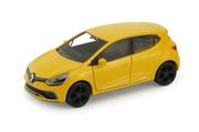 Samochody i pojazdy dla dzieci - Welly 1:34 Renault Clio RS -żółty - miniaturka - grafika 1