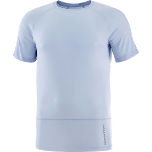 KOSZULA SALOMON CROSS RUN SS TEE M C20507 - Koszulki sportowe męskie - miniaturka - grafika 1