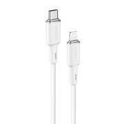 Kable USB - Acefast kabel MFI USB Typ C - Lightning 1,2m, 30W, 3A biały (C2-01 white) C2-01-C-L white - miniaturka - grafika 1