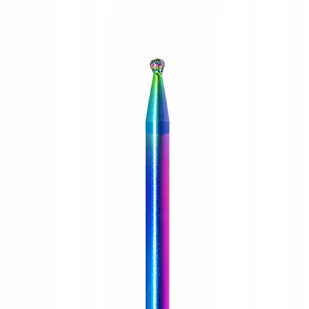 Aba Group Frez do Skórek Diamentowy Kulka 1,6mm 720-5 R Rainbow - Frezarki do paznokci - miniaturka - grafika 1