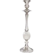 Świeczniki - Cosmo Light Świecznik DIANA M nikiel D01738 Cosmo Light D01738 - miniaturka - grafika 1