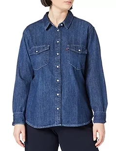 Levi's Damska koszula Iconic Western, Przestrzeń powietrzna., XS - Koszule damskie - miniaturka - grafika 1