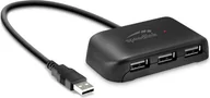 Huby USB - Speedlink USB hub Snappy Evo USB 2.0 4-port (SL-140004) - miniaturka - grafika 1