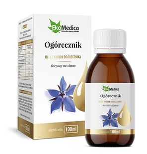EkaMedica JARO-POL KOZY Olej z ogórecznika 100 % 100 ml 9072738 - Pozostałe kosmetyki - miniaturka - grafika 3